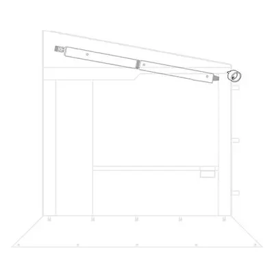 Přední úchyt napínací tyče pro markýzy Thule Omnistor 5, 6, 8