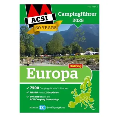 ACSI Camping Guide Europe pro rok 2025