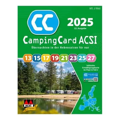 ACSI CampingCard pro rok 2025 varianta v angličtině