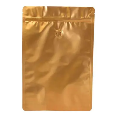 Doypack sáček s ventilem 200*300 mm, 750 g, zlatý mat, 10 ks