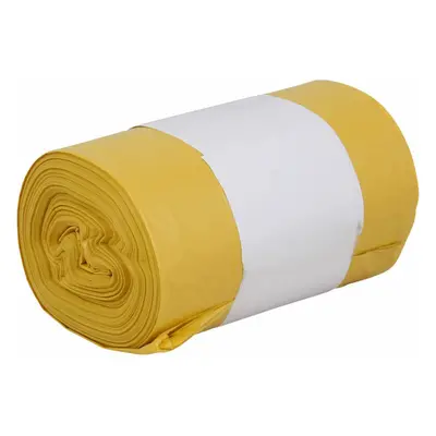 Odpadkové pytle LDPE 35l, 50*60 cm, žluté, role 50 ks