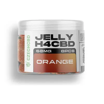 Czech CBD Jelly H4CBD 50mg 8ks | Pomeranč