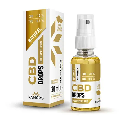 Pamor 10% CBD KAPKY NATURAL 30 ml