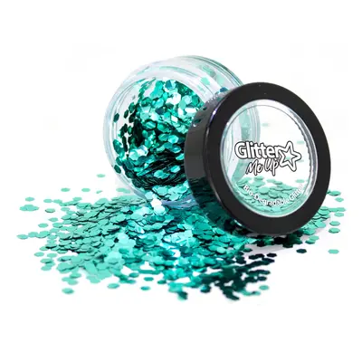 PaintGlow Bio třpytky | Chunky Glitter Barva: Aqua Marine