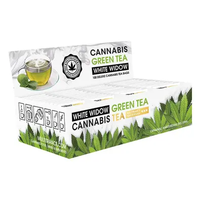 Cannabis White Widow Green Tea Bags (x100)