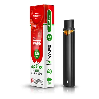 Aporex CBD Disposable Vape 1ml | Strawberry