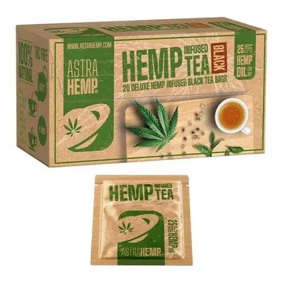 Astra Hemp Black Tea Bags (x10)