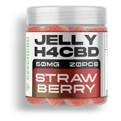 Czech CBD Jelly H4CBD 50mg 20ks | Jahoda