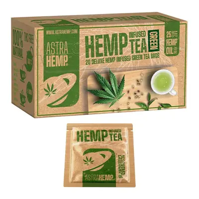 Astra Hemp Green Tea Bags (x10)