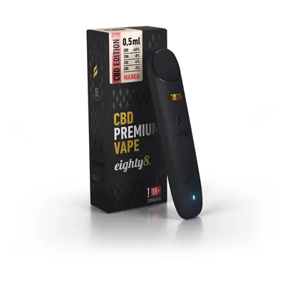 Eighty8 CBD Vape pen 0,5ml | Mango