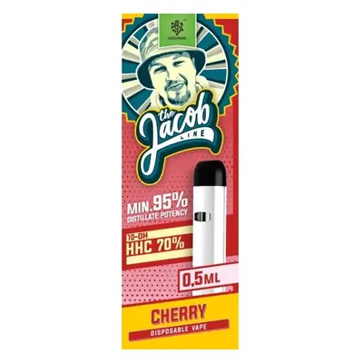 Czech CBD 10-OH-HHC JACOB line Disposable vape 0,5ml | Cheery