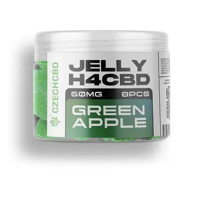 Czech CBD Jelly H4CBD 50mg 8ks | Zelené jablko