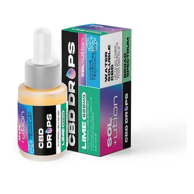 Czech CBD CBD kapky SOL+ution Lime 600 mg