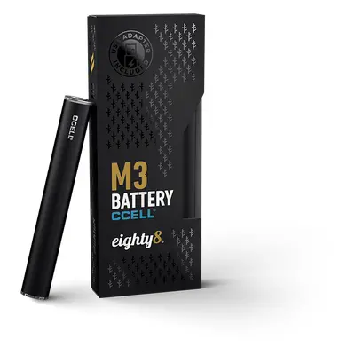 Eighty8 Nabíjecí Vape baterie na cartridge Cell M3 | černá