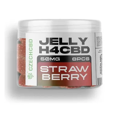 Czech CBD Jelly H4CBD 50mg 8ks | Jahoda