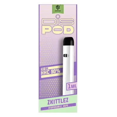 Czech CBD 10-OH-HHC 90% Disposable Vape Pen disPOD 1 ml | Zkittlez