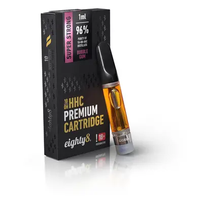 Eighty8 10-OH-HHC Cartridge 1ml | Bubble Gum