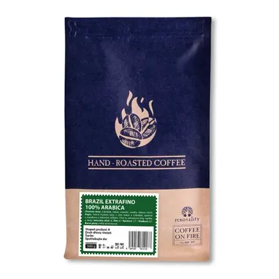 Coffee On Fire Čerstvě pomletá káva od Renovality Druh kávy: Indonesia Java large bean 500g