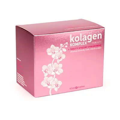 Rosen Kosmetický kolagen KOMPLEX 120 tablet + kyselina hyaluronová 60 tablet