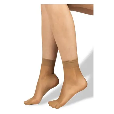 Punčochové ponožky LADY SOCKS 17 DEN / 2 páry beige