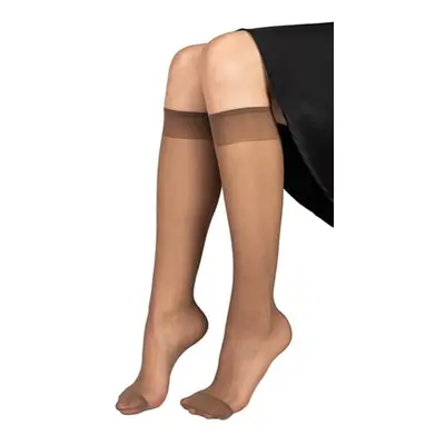 Punčochové podkolenky NYLON KNEE SOCKS 2 páry castoro