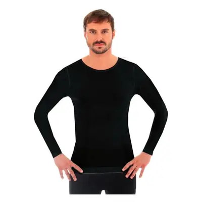 Pánské tričko Merino LS11600 BRUBECK grafit (šedá)