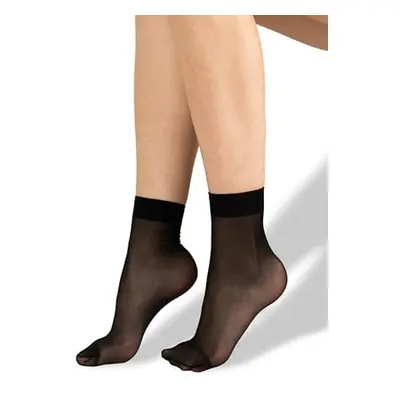 Punčochové ponožky LADY SOCKS 17 DEN / 2 páry nero