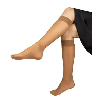 Punčochové podkolenky LADY KNEE SOCKS 17 DEN / 2 páry opal