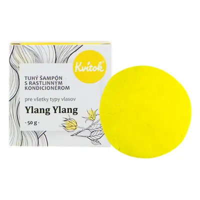 Kvítok Tuhý šampon Ylang Ylang XXL 50g