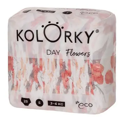 Kolorky Daily - velikost S, 25ks Květiny