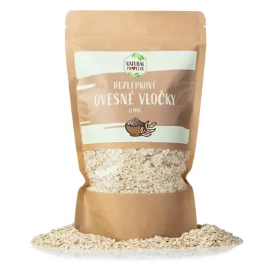 NaturalProtein Ovesné vločky bezlepkové - jemné, 400g