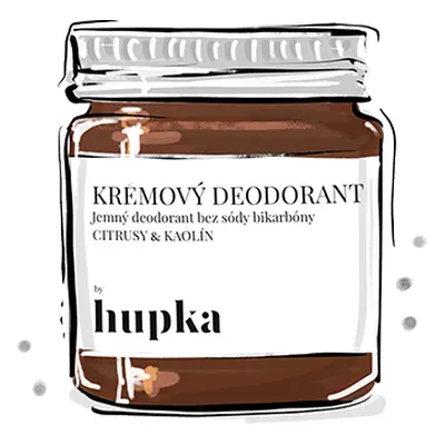 Herbs by Hupka Krémový deodorant Citrusy & Kaolín, 30ml