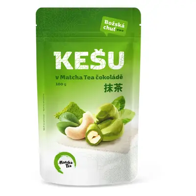 Matcha Tea Kešu v Matcha Tea čokoládě, 100g