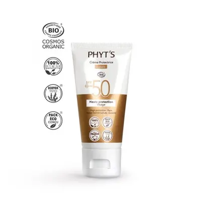 Phyt's Crème Protectrice Solaire Visage SPF50 - Opalovací krém na obličej SPF 50, 40ml