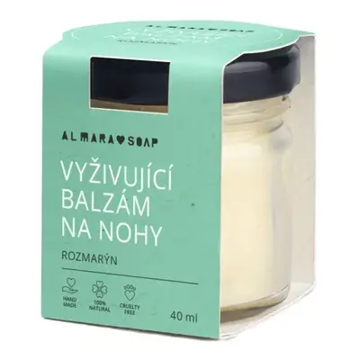 Almara Soap Vyživující balzám na nohy - rozmarýn, 40ml