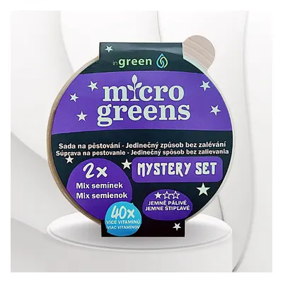 Bujónka InGreen Microgreens set 2+2 Mystery set