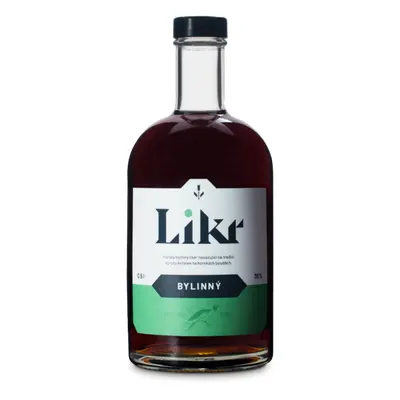 Likr Bylinný likér 35%, 0,5l