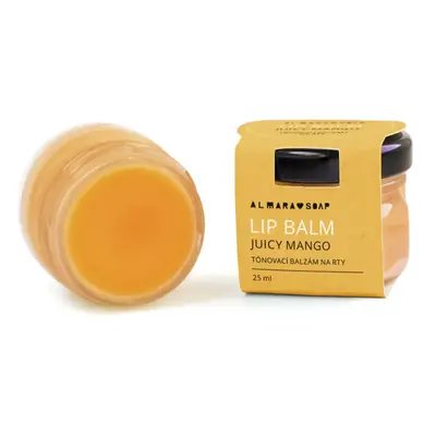 Almara Soap Lip Balm - Juicy mango, 25ml