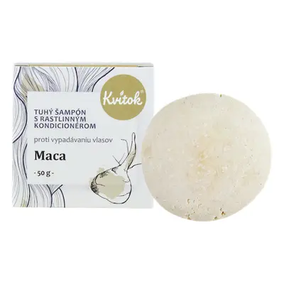 Kvítok Tuhý šampon Maca proti vypadávání vlasů XXL, 50g