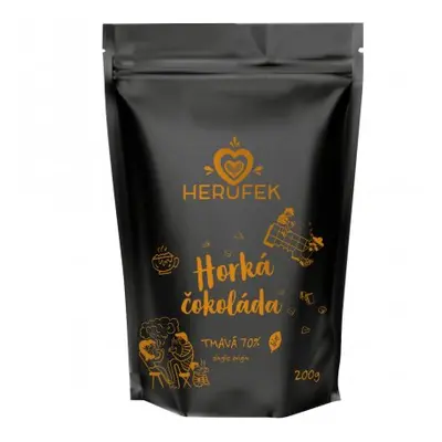 Herůfek Horká čokoláda | Hořká 70% BIO, 200g