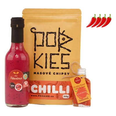 Dárkový balíček Chilli Super Hot - pro vytrénované chilližrouty