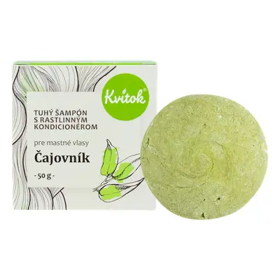 Kvítok Tuhý šampon Čajovník XXL, 50g