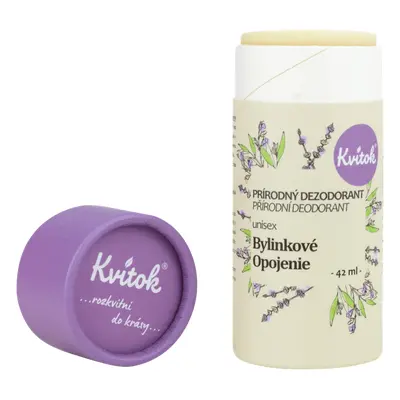 Kvítok Tuhý deodorant Bylinkové opojení, 42 ml