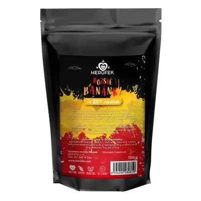 Herůfek Banánky v čokoládě, single origin Uganda, 150g