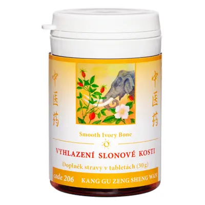 TCM Herbs 206 Vyhlazení slonové kosti 100 tablet