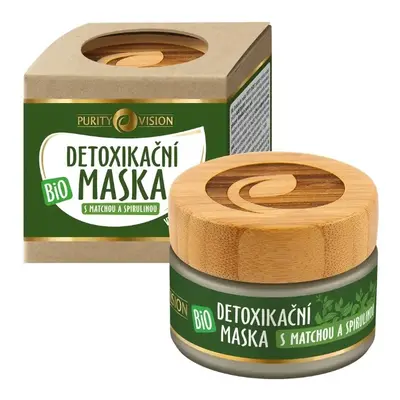 Purity Vision BIO Detoxikační maska s matchou a spirulinou 40 ml