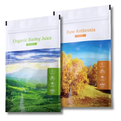 Energy Organic Barley Juice Powder + Raw Ambrosia