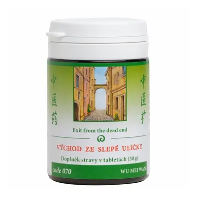 TCM Herbs 070 Východ ze slepé uličky® 100 tablet