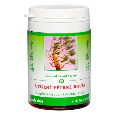 TCM Herbs 064 Utišení větrné bouře 100 tablet