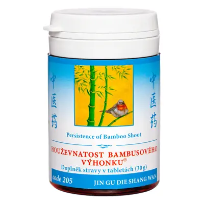 TCM Herbs 205 Houževnatost bambusového výhonku® 100 tablet